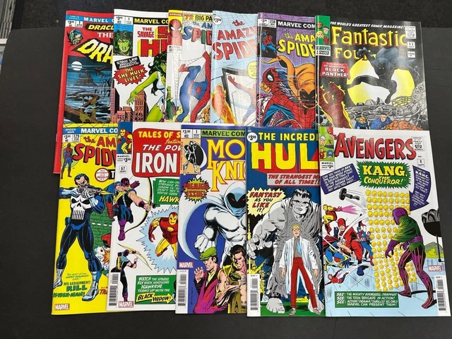 Marvel Comics Facsimile Editions Lot All Brand New Unread Bagged Boarded 2022-23