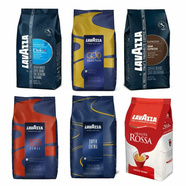 LavAzza Coffee Espresso Beans - 14 Blends - Fresh Stock Great Dates, Huge Choice