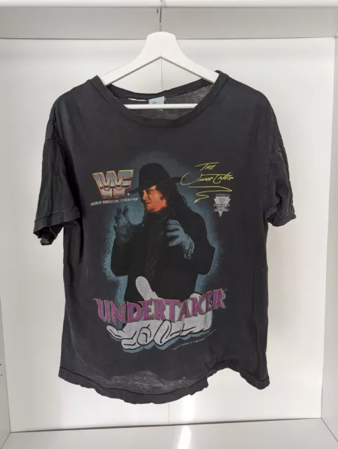 THE UNDERTAKER WWF Wrestling Vintage T-Shirt 1992