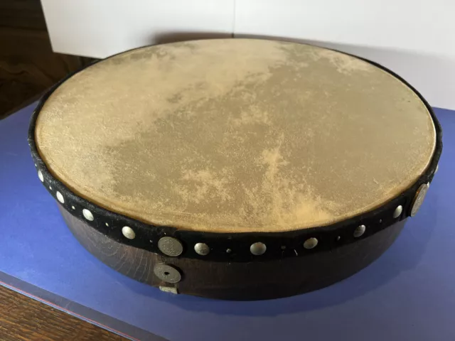 Tamburin Musik Rahmentrommel Instrument Schamanen Bodhrán Hand Drum Natur 42cm