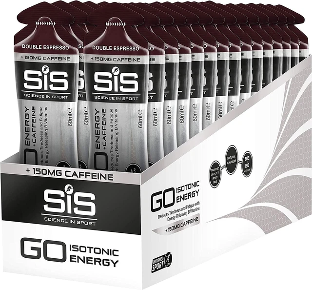 Science in Sport SiS GO Gel Isotonico Energetico con Caffeina, Gusto Espresso Do