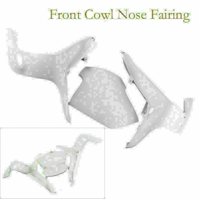 Upper Front Fairing Cowl Nose Fender Unpainted for HONDA VFR1200 2010-2013 White