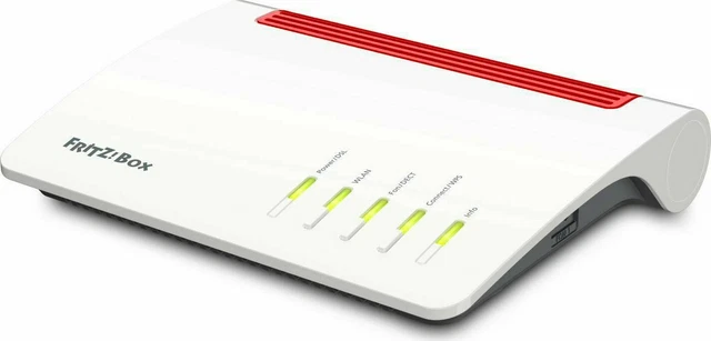 Modem Router fibra adsl Fritz! Box 7590 Wifi Access Point Gigabit Dual Band TIM