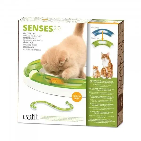 Catit Senses 2.0 Play Circuit - Interactive Play Toy for Cats & Kitten