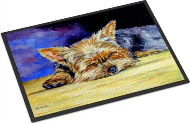 Caroline`s Treasures Yorkie Taking a Nap - Indoor/Outdoor Mat 61cm x 91cm