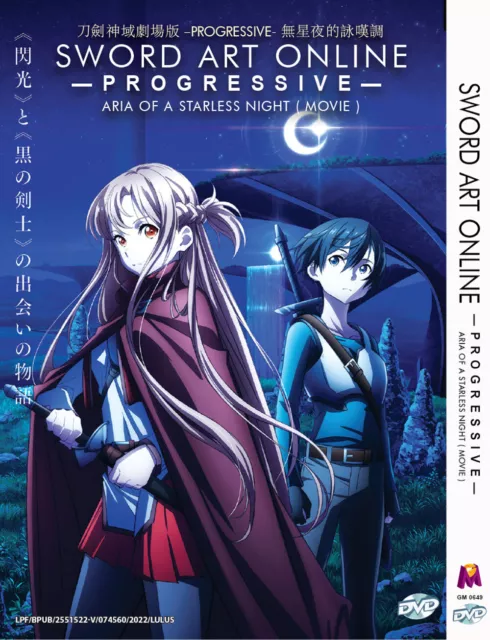 ANIME DVD~SWORD ART Online:Progressive-Scherzo of Deep Night(The Movie)+GIFT  $28.94 - PicClick AU