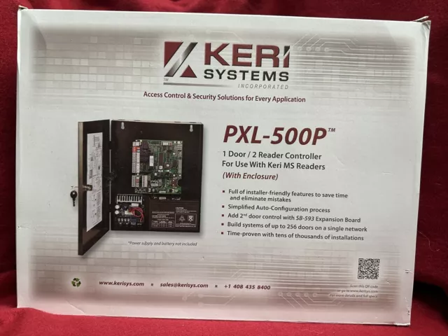Keri Systems PXL-500P Access Control Box SB-593 Satellite Expansion Board
