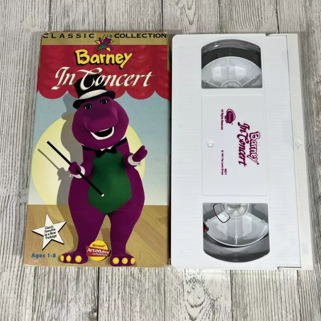 Barney Barney In Concert Vhs 2000 Classic Collection 13 74 Barney Barney In Concert Vhs 2000 Classic Collection 13 74