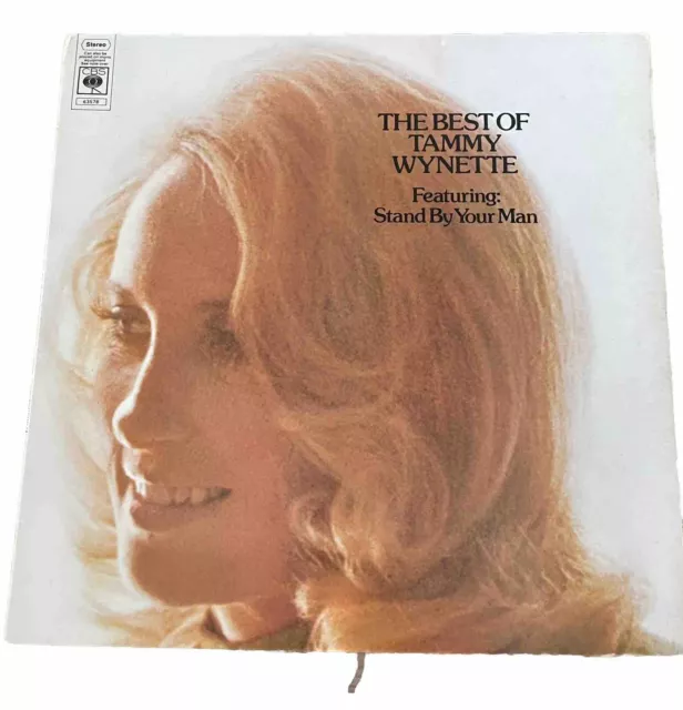 THE BEST OF TAMMY WYNETTE  VINYL. Featuring Stand By Your Man.