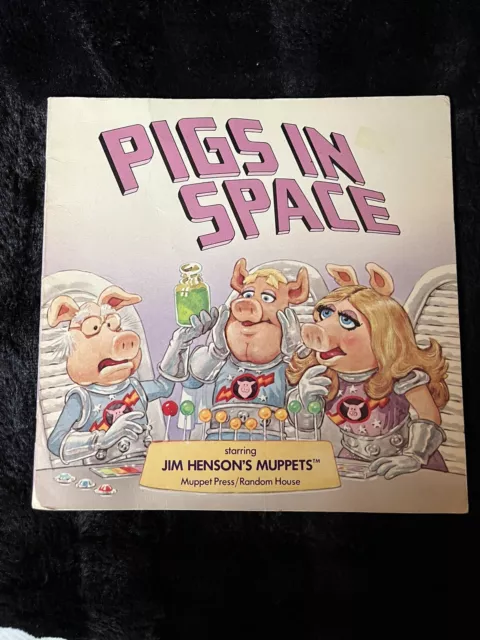 Pigs in Space starring Jim Henson's Muppets by Ellen Weiss. VTG Miss Piggy
