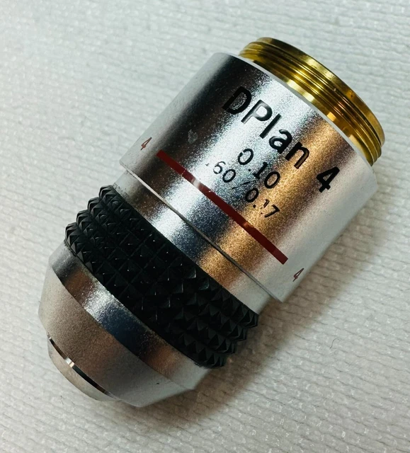 Olympus objective lens DPlan 4 0.10 160/0.17