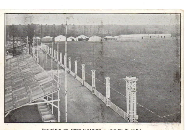 CPA de Juvisy (91 Essonne), aérodrome Port-Aviation, années 1910