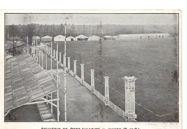 CPA de Juvisy (91 Essonne), aérodrome Port-Aviation, années 1910