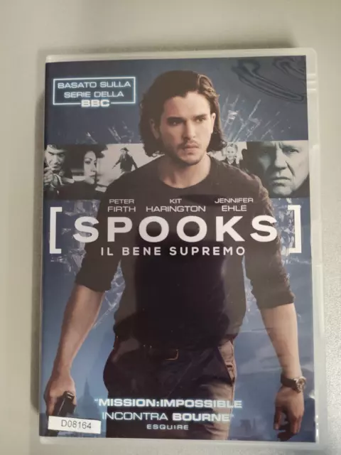 Spooks Il Bene Supremo Dvd Versione Noleggio Peter Firth Kit Harington☆