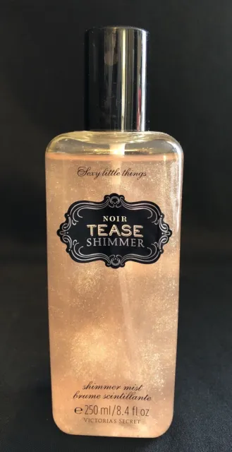New! Victoria's Secret Noir Tease Shimmer Fragrance Sexy Sparkle Mist 8.4 Fl Oz
