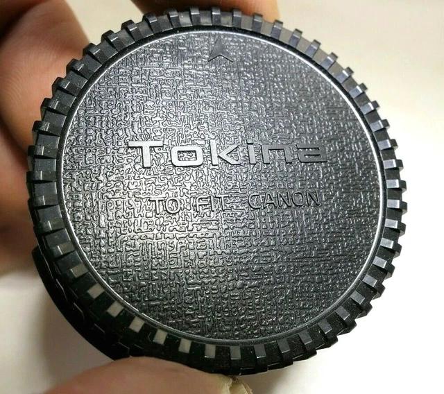 Tokina Lentille Arrière Capuchon Pour Fd Canon Support Manuel Focus At-X f2.8