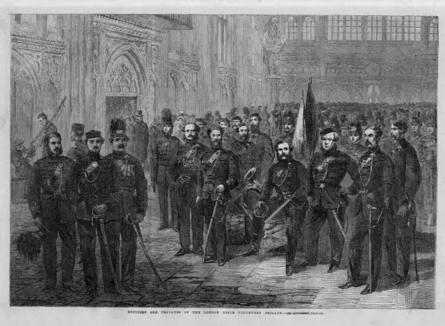 Rifle Brigade Officers And Privates Of The London Rifle Volunteer Brigade