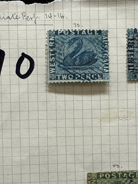 Western Australia stamp used Lot, 70 Western Australia stamp used Lot, 70