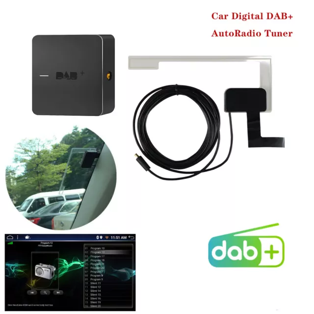 USB Radio Receiver Tuner DAB+ Antenne mit Empfänger Für Android Car Head Unit