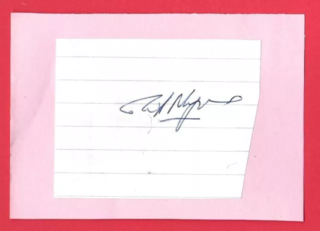 Cliff Myers Charlton Athletic Fc 1965-67 Ex Brentford Fc Rare Original Autograph