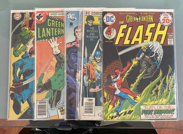 DC comics (lot of 5) flash/green lantern