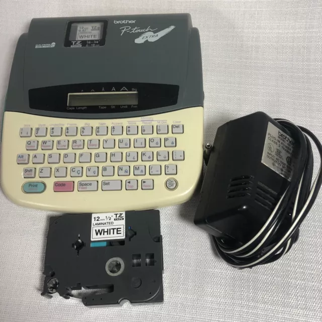 Brother PT-310 P-Touch Extra Electronic Label Maker Thermal Printer w/ Cord