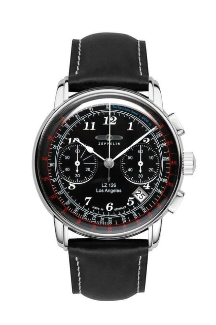 Zeppelin Quartz Black Series LZ126 Los Angeles Wrist Watch. 7614_2