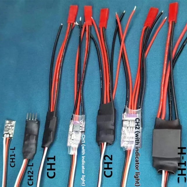 Für RC-Flugzeugmodell RC-Controller Elektronischer Schalter-Empfängerschalter 2