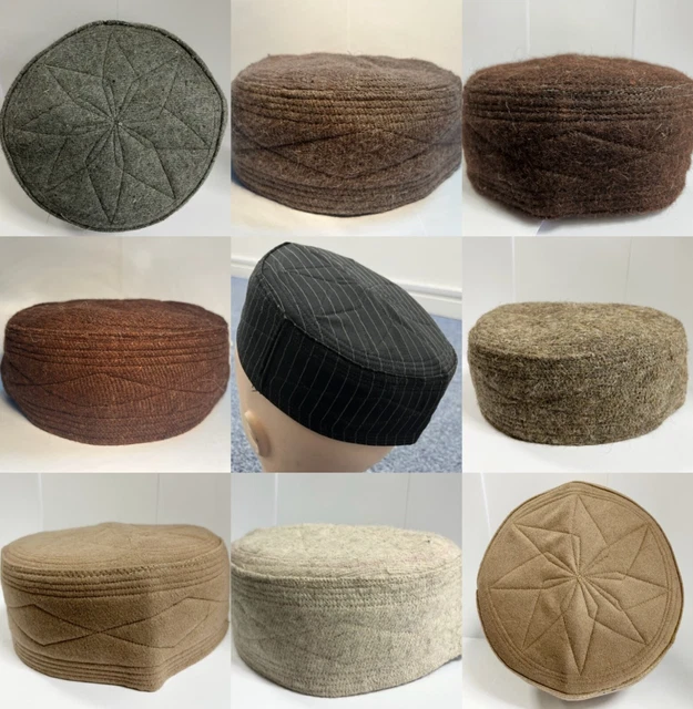Musulmani Uomini Namaz Cappello Preghiera Tradizionale Islamico Kufi - Foto 6