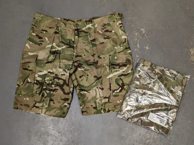 British Army - Military - MTP Multicam Combat Cargo Shorts - NEW
