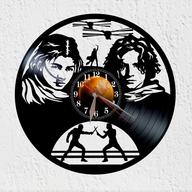 Horloge Murale Disque Vinyle Voiture Sport – Grande Horloge Luxe Rétro Auto, Décoration Unique !