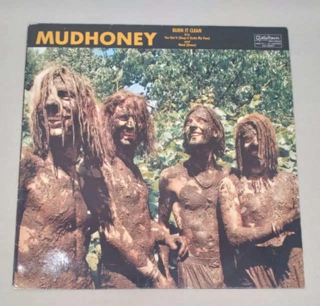 Mudhoney, Burn It Clean 12" vinyl EP, 1989