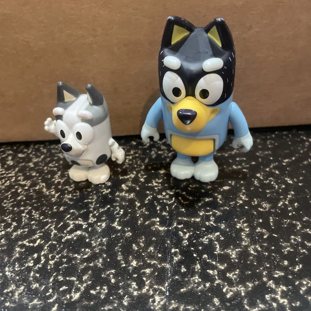 BLUEY FIGURES BLUEY And Muffin mini figures toys £14.12 PicClick UK