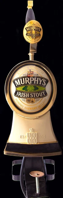 Vintage Brass  Murphy's Irish Beer Tap Handle and Spout And KiT & Caboodle NICE