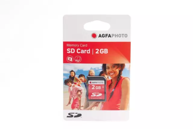 Agfafoto 2GB SD Card Memory Card (1714843251)