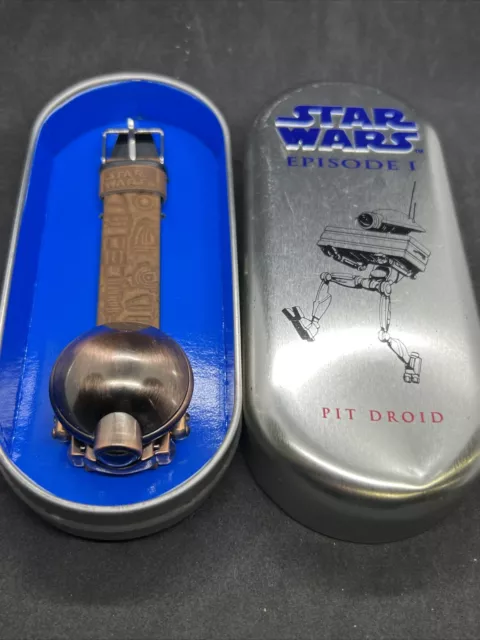 Star Wars - Episode 1 - Battle Droid Die-Cast Watch With Collectible Case!!