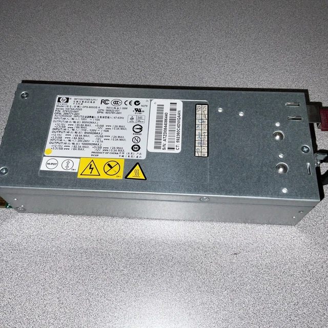 HP DPS800GB A 1000W Switching Power Supply 379123001 399771001 HP