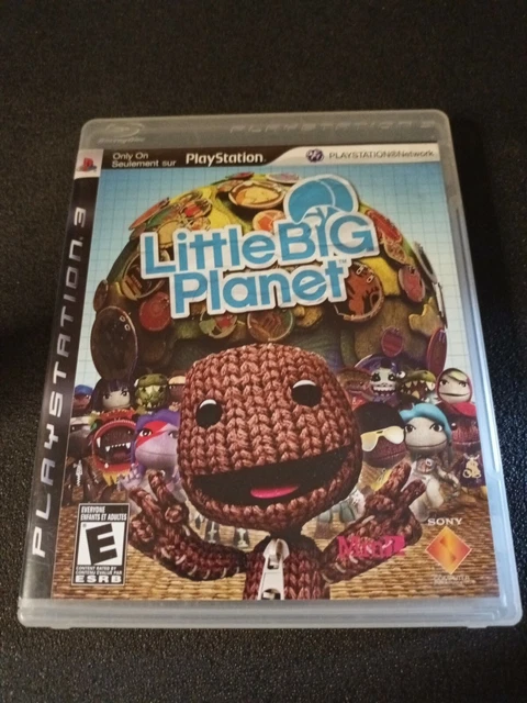 Sony PlayStation 3 Little Big Planet - Jeu PS3 Promo (Boîte Dos Français, Disque Inclus) - Très Bon état