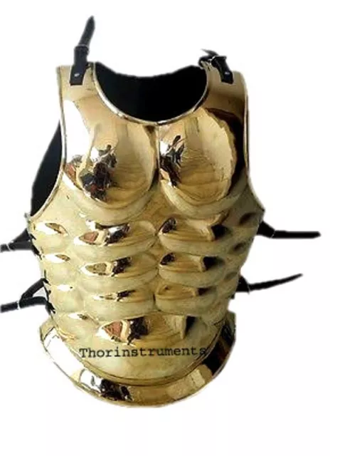 Brass Medieval Roman Greek Muscle Armor Muscle Costume Armour Jacket