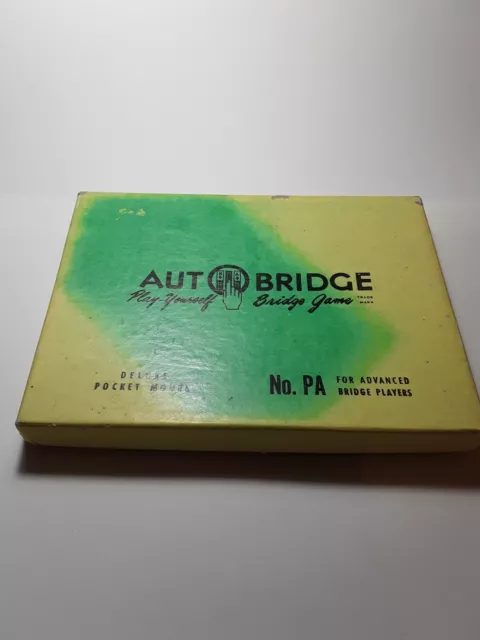 Autobridge Deluxe pocket model Bridge game 