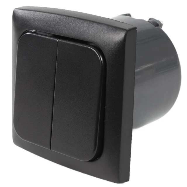 Gunsan Visage – Telaio Porta Interruttore 1 Modulo, Alloggiamento A Parete, Colore Argento, 82x82 Mm