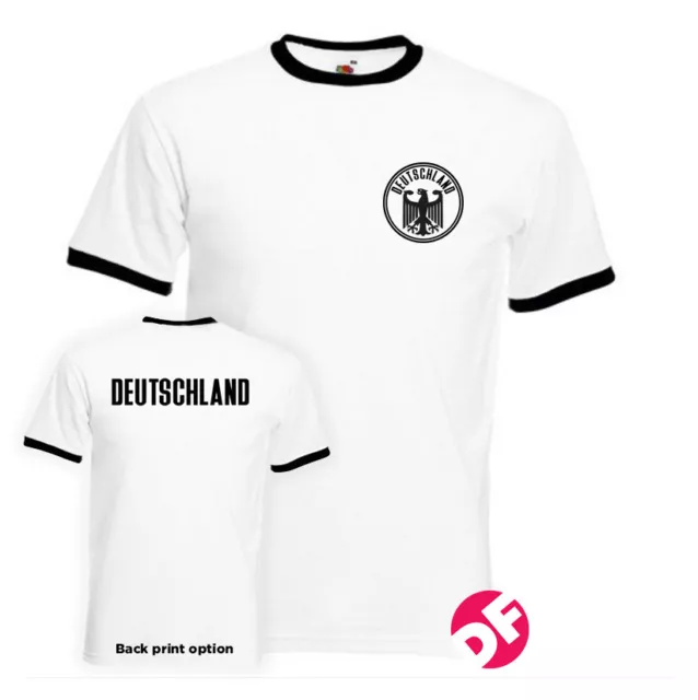 Retro styled West Germany Football Shirt World Cup1974 Deutschland Germany NEW