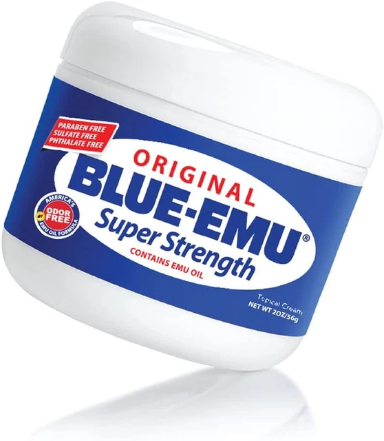 Blue-Emu Muscle and Joint Deep Soothing Original Analgesic Cream, 1 Pack 2Oz