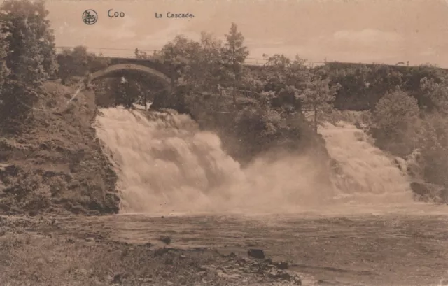 BELGIQUE CASCADE DE COO Province de Liège Carte Postale CPA #PAD184.F