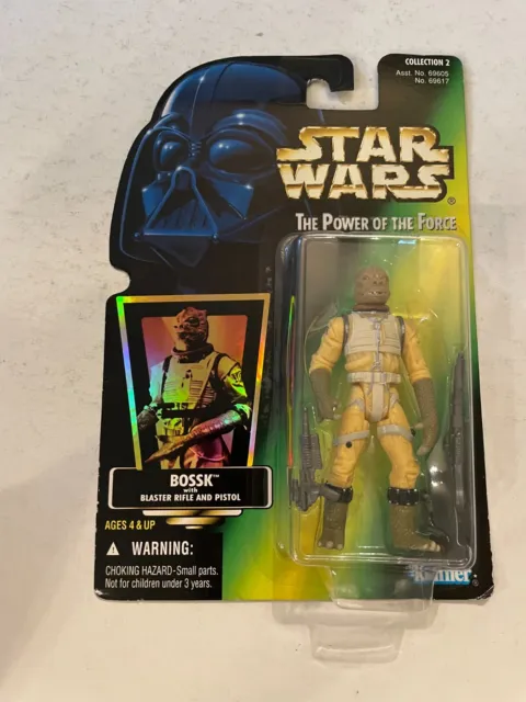 Star Wars Kenner The Power of the Force Bossk Neu + OVP (K055)