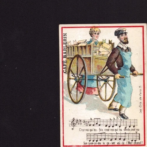Cartes Chromolithos Au Bon Marché 1900 (D'occasion) à Choulex pour