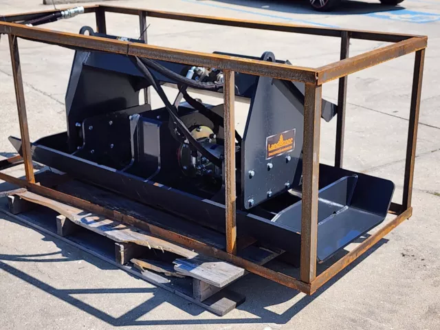 Land Honor Skid Steer Attachment 72" Vibratory Plate Compactor Kubota Bobcat CAT Land Honor Skid Steer Attachment 72" Vibratory Plate Compactor Kubota Bobcat CAT
