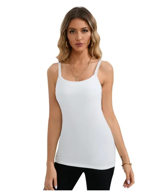 T-shirt Nursing 3x tops Sosolism L/XL/XXL  Maternity Breastfeeding Vest