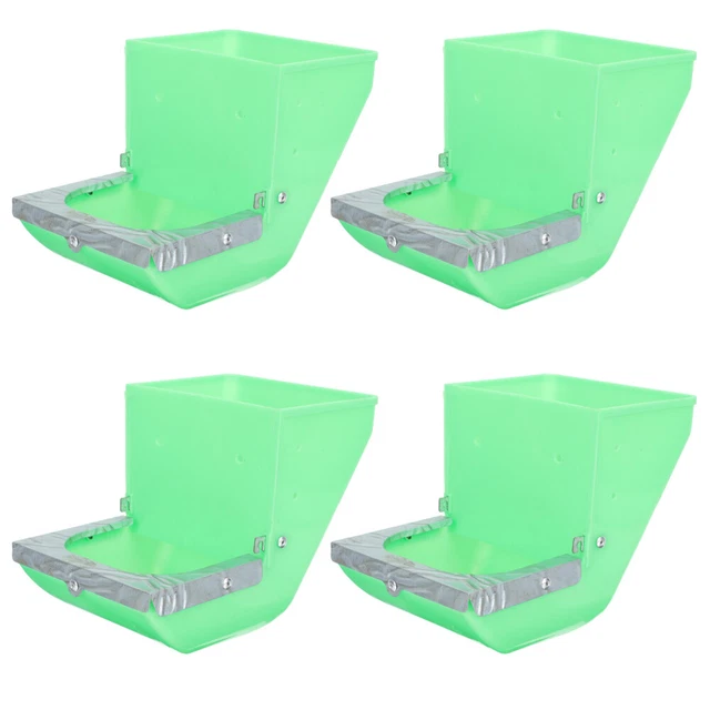 4 piezas caja de alimentación para conejos máquina expendedora de alimentación dispensador de alimentación de conejo alimentos