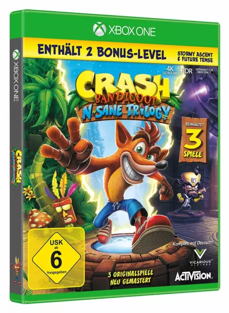 Crash Bandicoot - N-Sane Trilogy        XBOX One             !!!!! NEU+OVP !!!!!